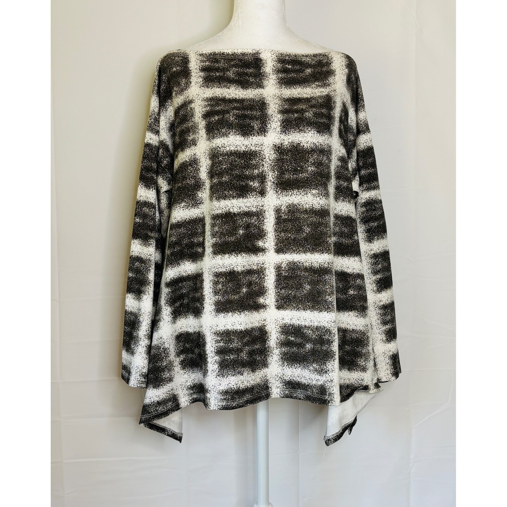 Matthildur Tunic‎ Top Boxy Oversized Trapeze Asymmetrical Shirt Medium